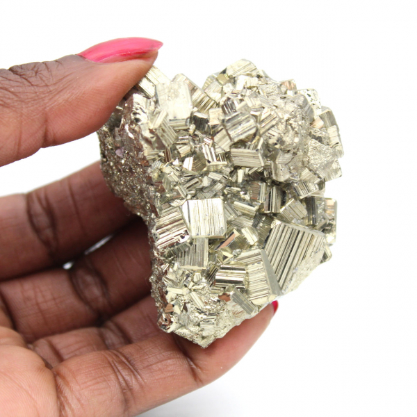 Pirita de Perú mineral en bruto