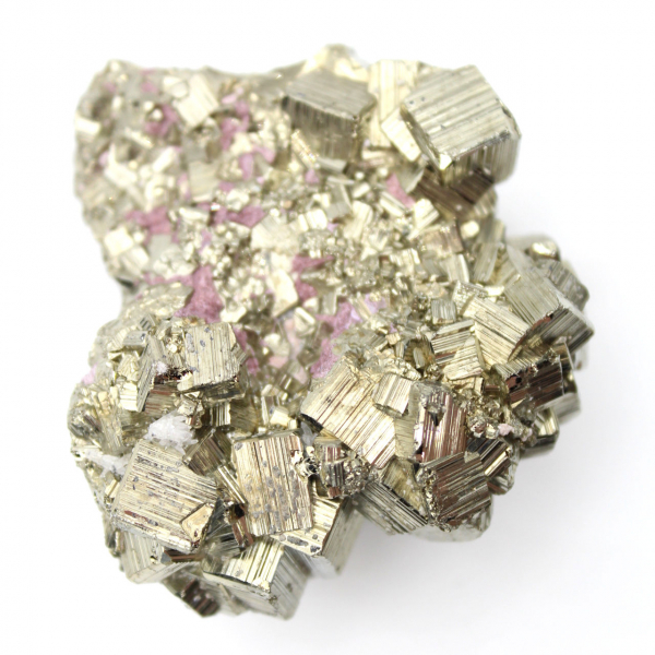Pirita de Perú mineral en bruto