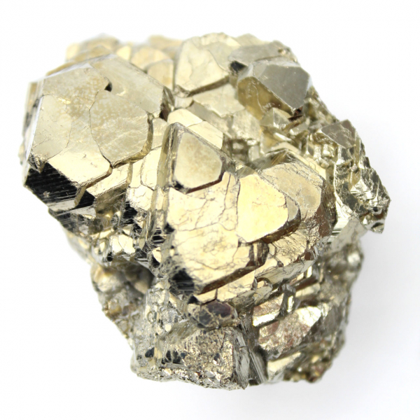 Piedra de Pirita mineral en bruto