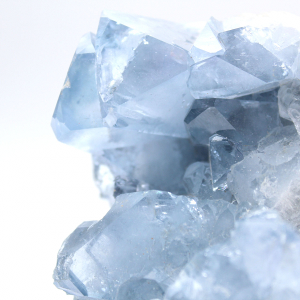 Celestita azul cristalizada de Madagascar