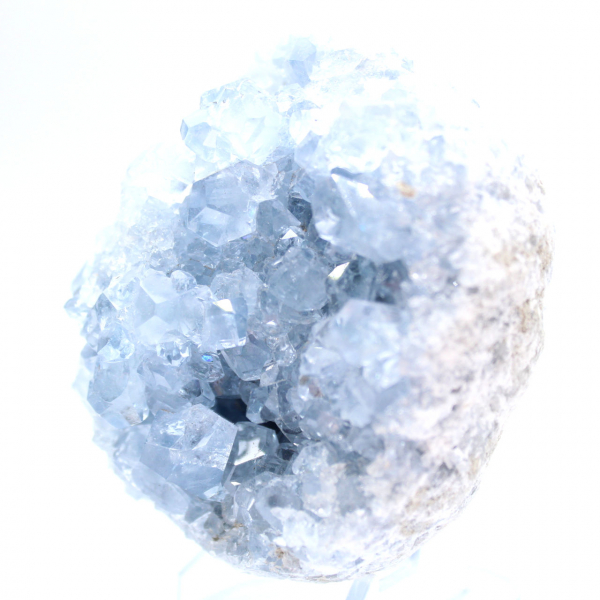 Geoda de celestita azul Madagascar pieza única