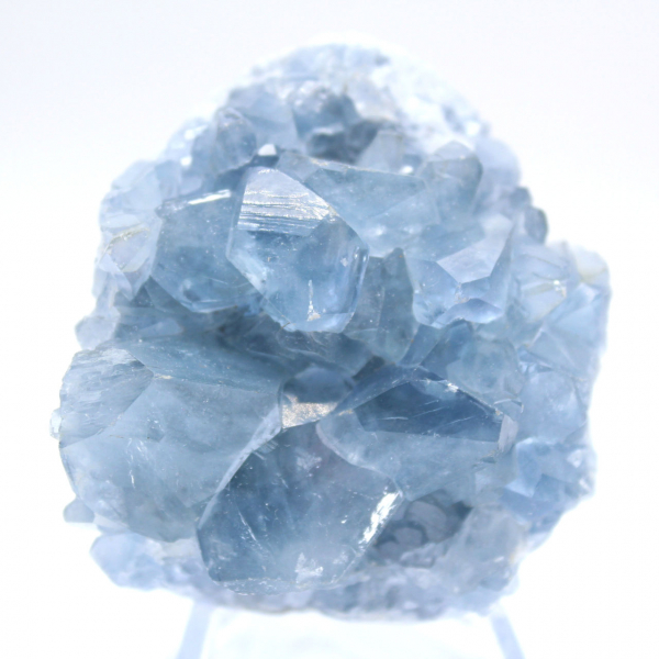 Bloque cristalino de celestita azul de Madagascar