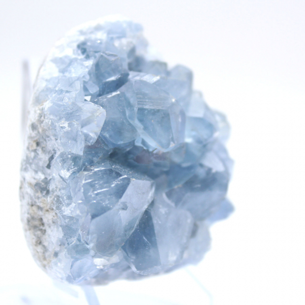 Bloque cristalino de celestita azul de Madagascar
