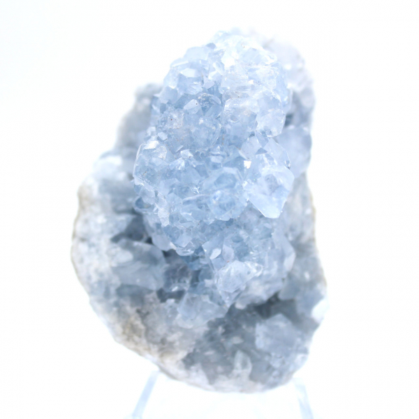 Auténtica geoda de celestita azul de Madagascar