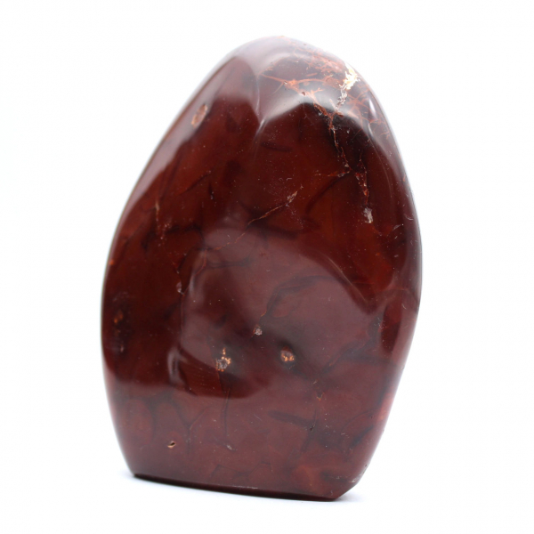 Adorno de cornalina pulida de calidad - Mineral natural coleccionable (Madagascar)