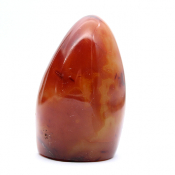 Adorno pequeño de cornalina pulida - Piedra natural coleccionable (Madagascar)