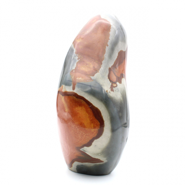 Adorno de jaspe pulido, piedra natural grande, Madagascar