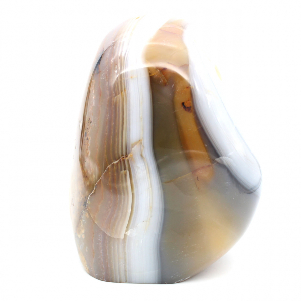 Cornalina pulida, adorno de piedra natural, gran formato, Madagascar