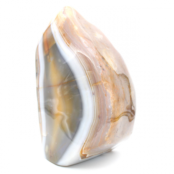 Piedra de cornalina pulida de Madagascar, decoración mineral XXL