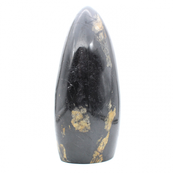 Turmalina pulida, adorno mineral coleccionable, pieza única, Madagascar