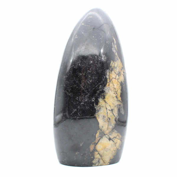 Turmalina pulida, adorno mineral coleccionable, pieza única, Madagascar