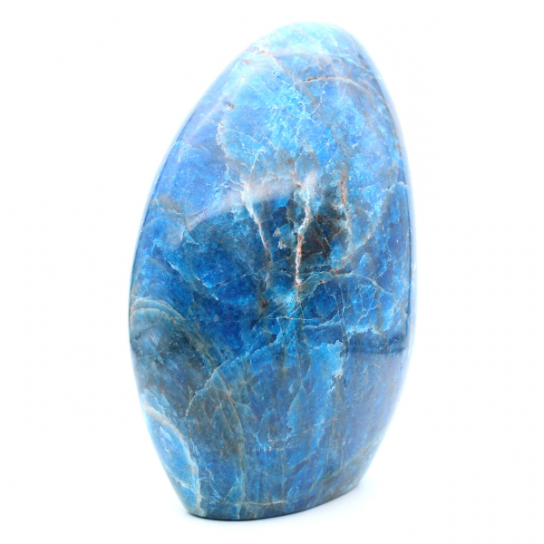 Apatita pulida, piedra natural de gran tamaño para decoración, Madagascar
