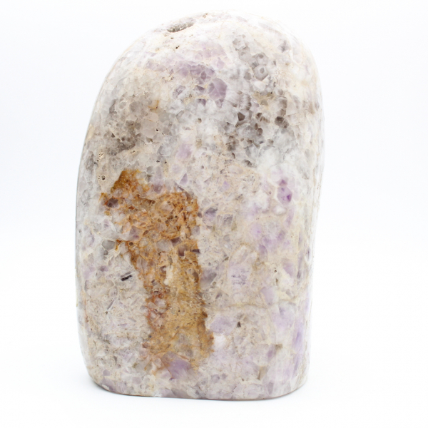 Gran amatista pulida, prestigioso mineral ornamental, Madagascar