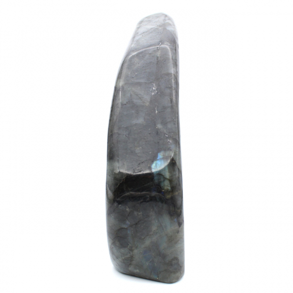 Gran piedra de labradorita pulida, prestigioso ejemplar decorativo, Madagascar