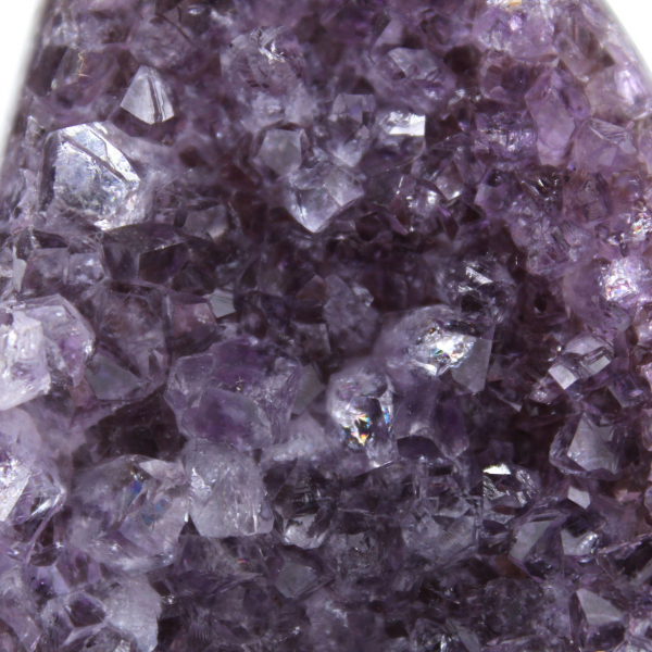 Drusa de amatista de Brasil: pieza decorativa natural
