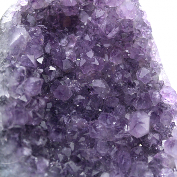 Amatista natural de Brasil: Drusa de cristal para decoración