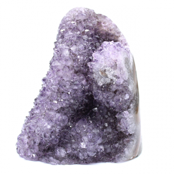 Ejemplar de amatista de Brasil: geoda mineral única