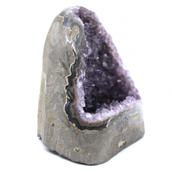 Mini Geoda de Amatista Brasileña: Colección y Decoración