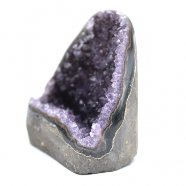 Mini Geoda de Amatista Brasileña: Colección y Decoración