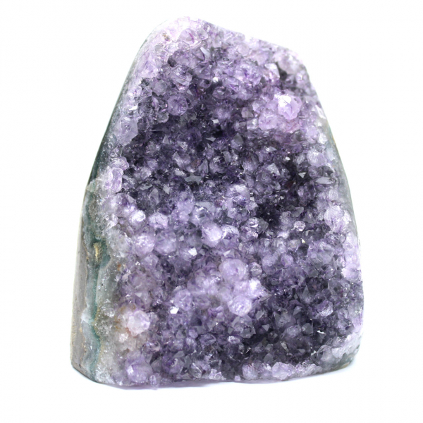 Amatista Brasil: Pequeña geoda para colección de minerales