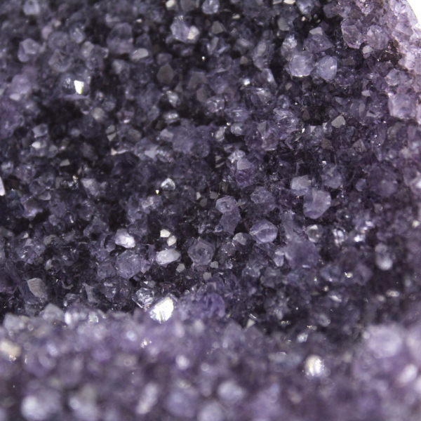 Amatista brasileña: Fragmento de cristal para colección