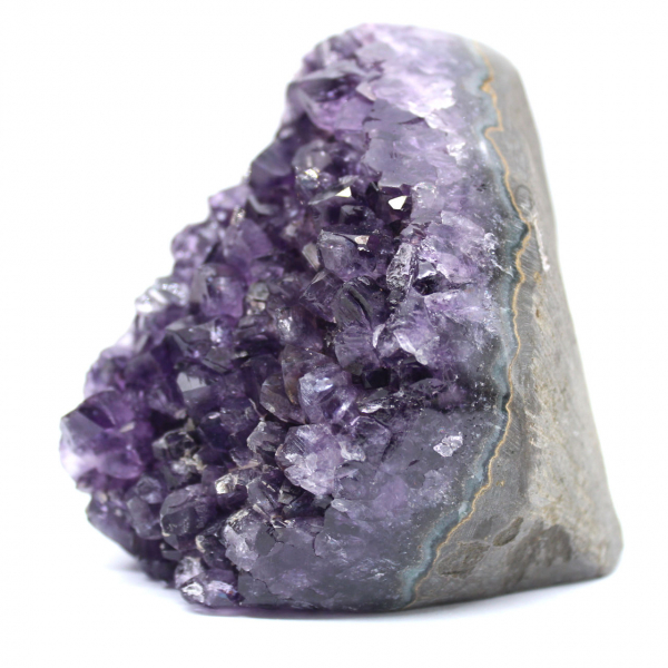 Drusa de amatista de Brasil: piedra natural de calidad