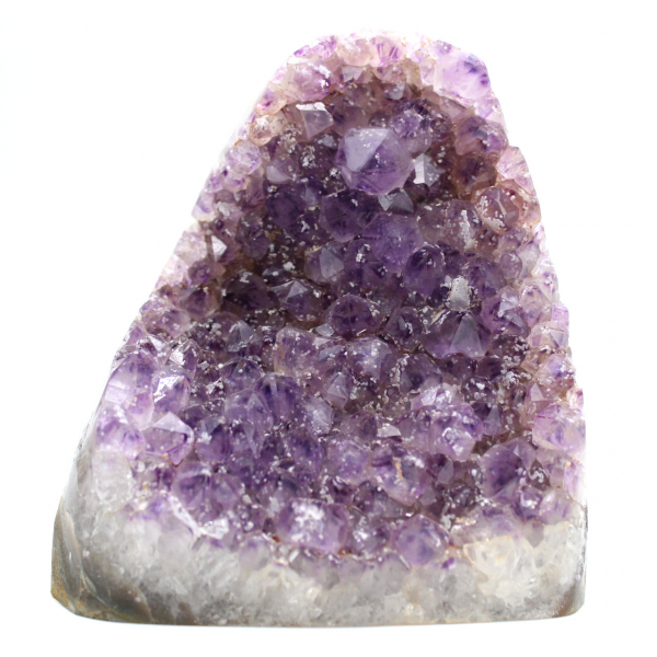 Geoda de amatista, cristal violeta