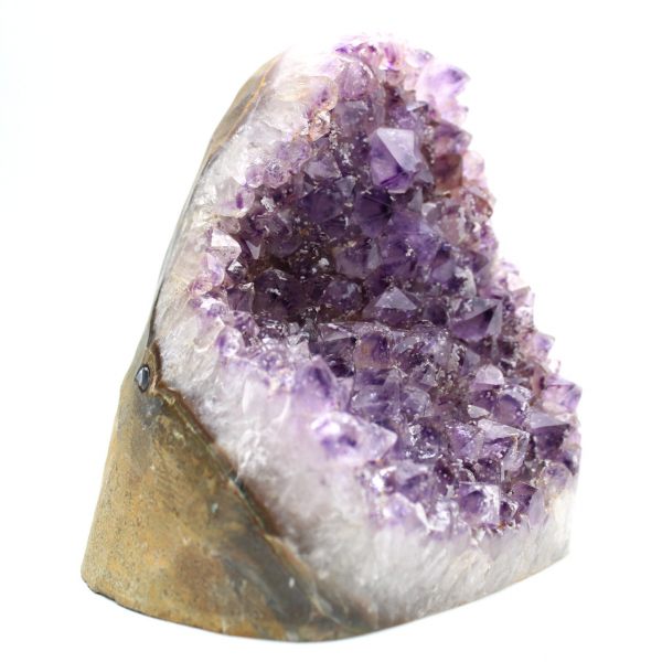 Geoda de amatista, cristal violeta