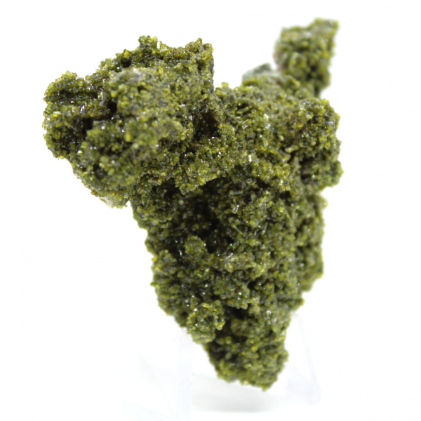 Cristales de epidota verde sobre matriz procedentes de Marruecos