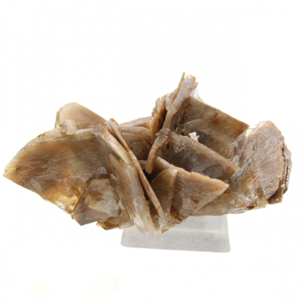 Cristales de barita marroquí natural