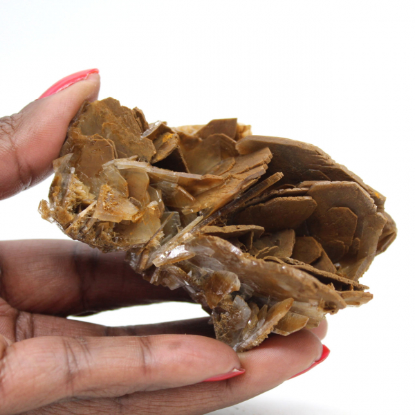 Ejemplar en miniatura de barita de Marruecos