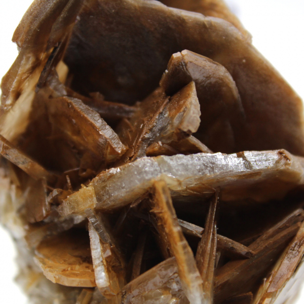 Cristales compactos de barita de Marruecos