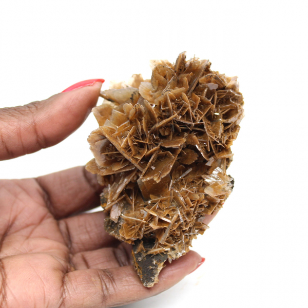 Pequeños cristales de barita de Marruecos