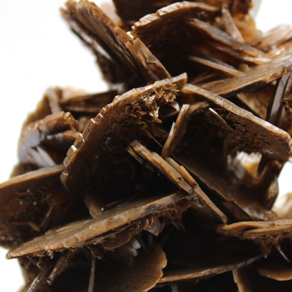 Barita marrón cristalizada de Marruecos