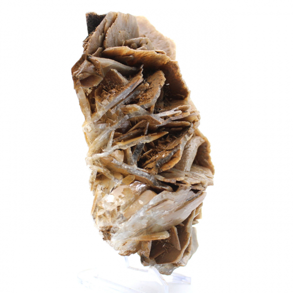 Cristales de barita marrón de Marruecos