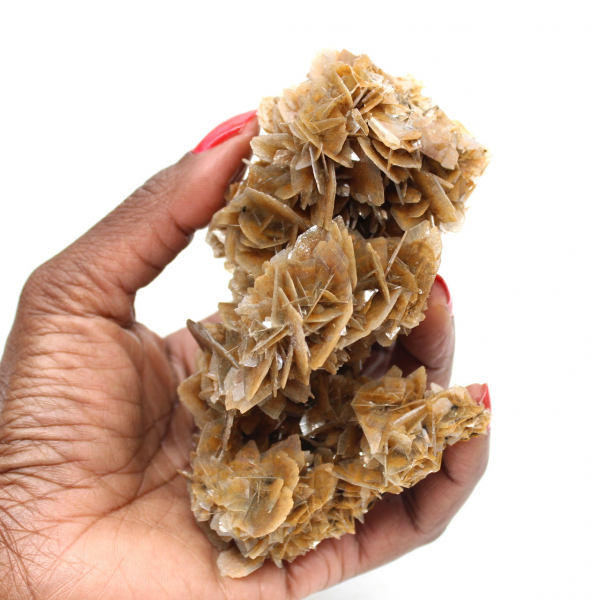 Cristales laminares de barita marroquí