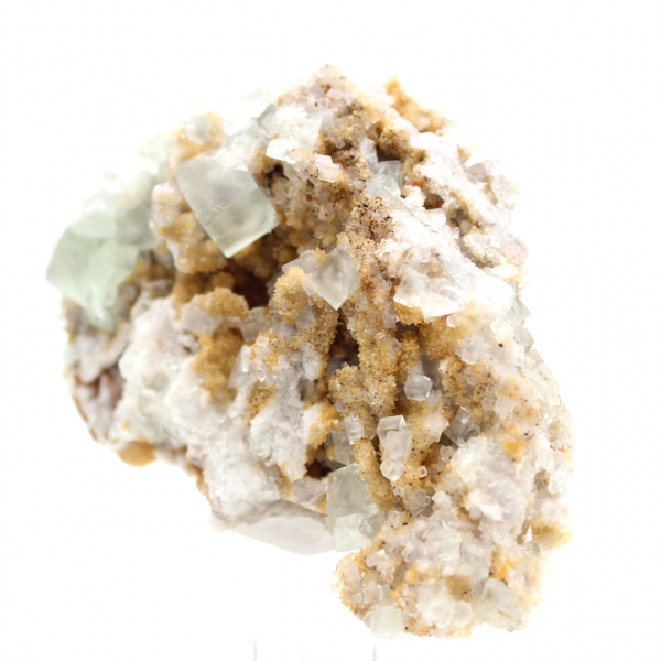 Cristal de fluorita marroquí: Pieza decorativa y ciencia