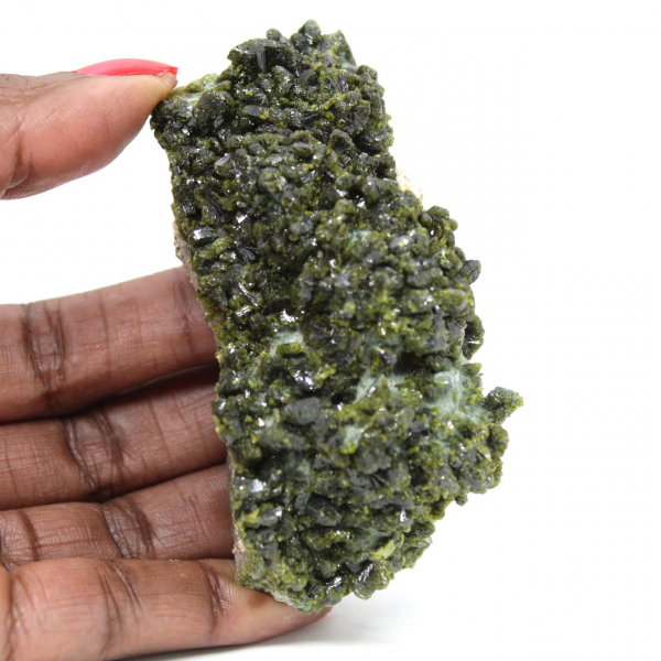 Epidote de Imilchil en la roca original