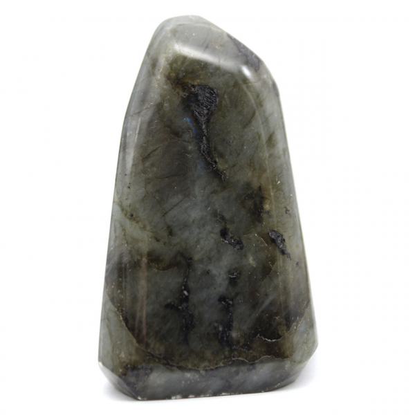 Labradorita pulida en miniatura, piedra de colección