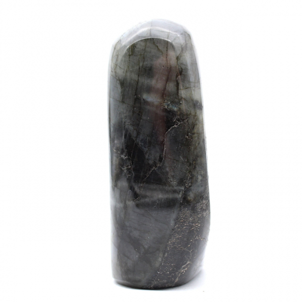 Labradorita pulida, ejemplar decorativo de Madagascar