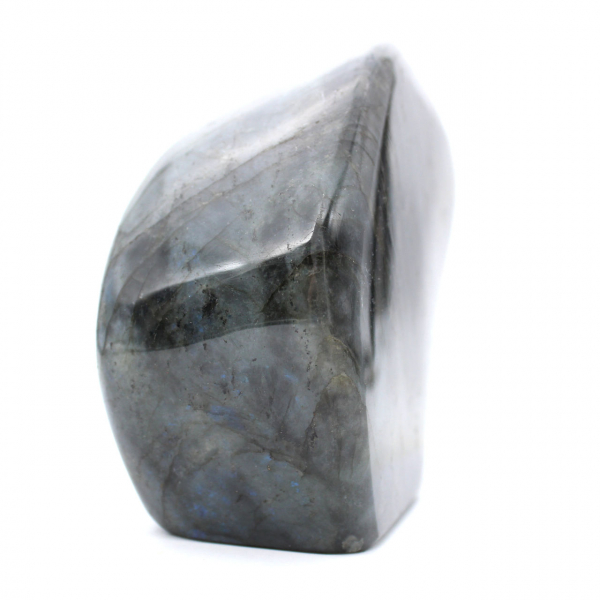 Labradorita pulida grande para decoración y ciencia