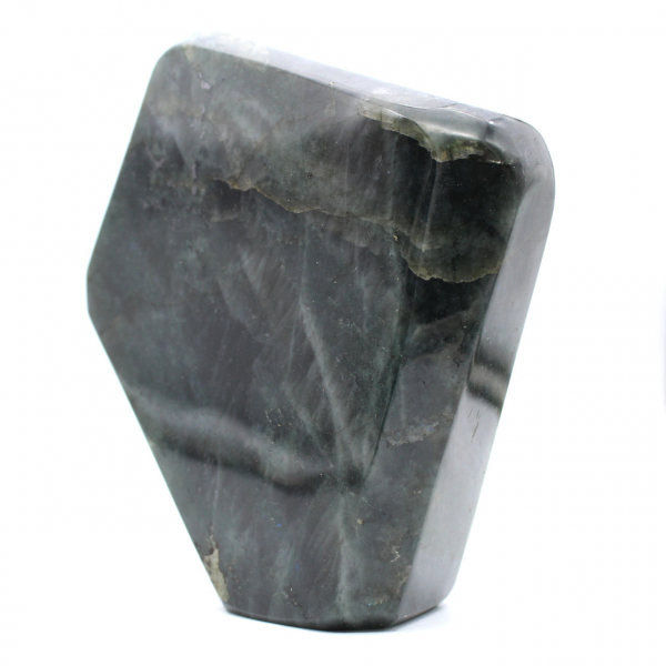 Adorno de labradorita pulida, piedra natural