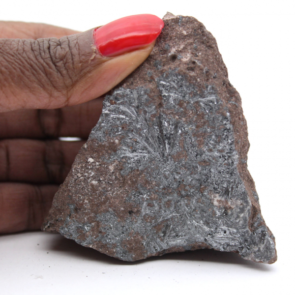 Pirolusita Marruecos, Cristalización de Fragmentos de Roca