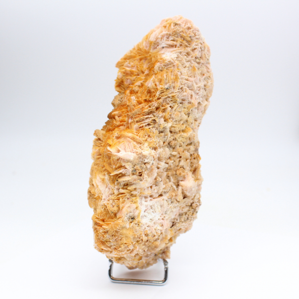 Cristalización natural de barita naranja marroquí