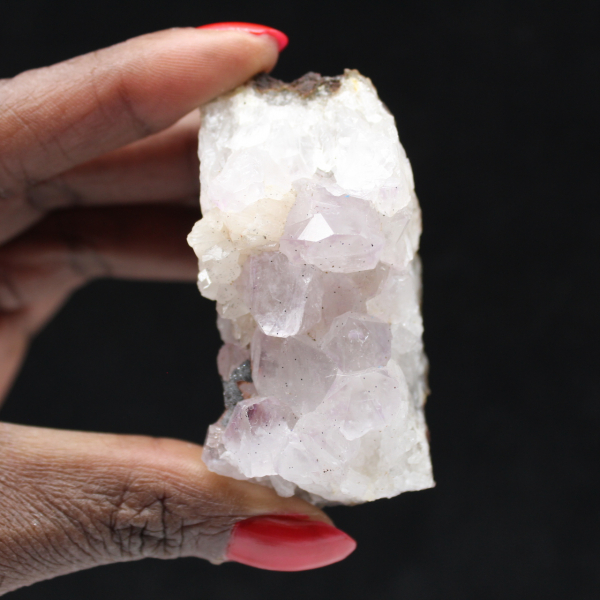 Mini ejemplar de cuarzo goethita, decoración marroquí, 110 g