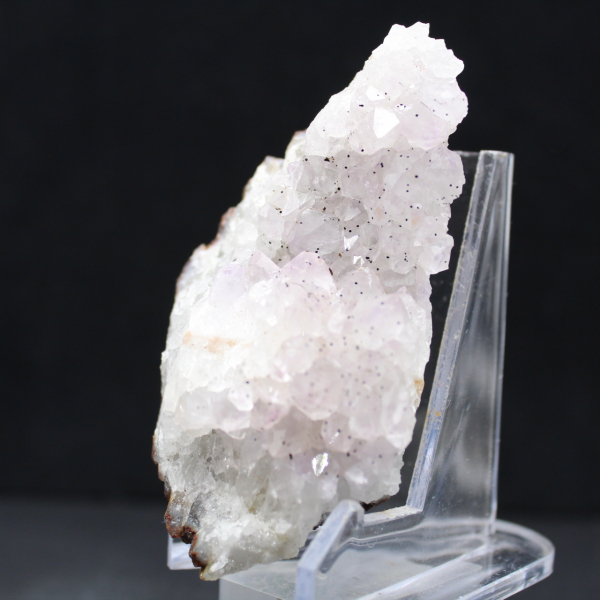 Drusas de cuarzo con inclusiones de goethita, piedra bruta 130g