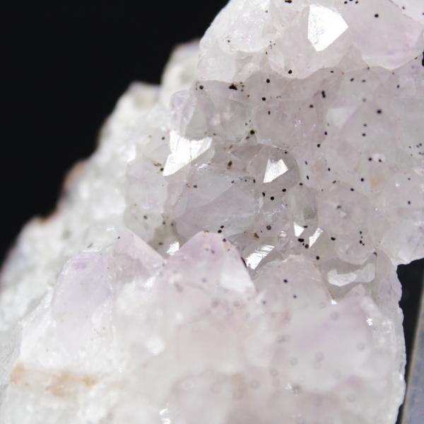 Drusas de cuarzo con inclusiones de goethita, piedra bruta 130g