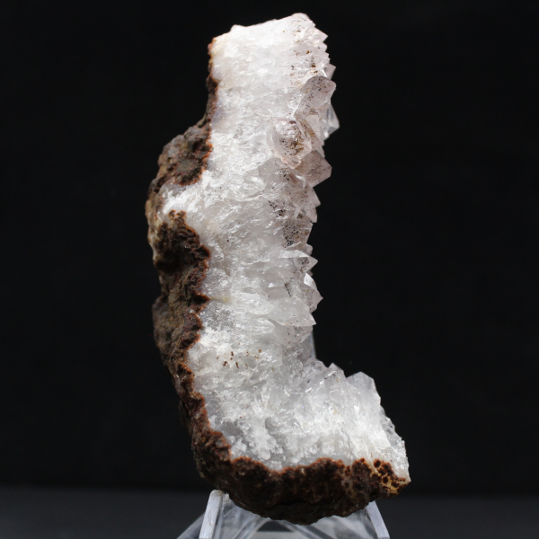 Cuarzo goethita, cristales drusos para decoración marroquí