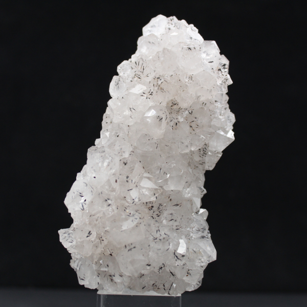 Drusas de cuarzo marroquí, piedra de colección de goethita