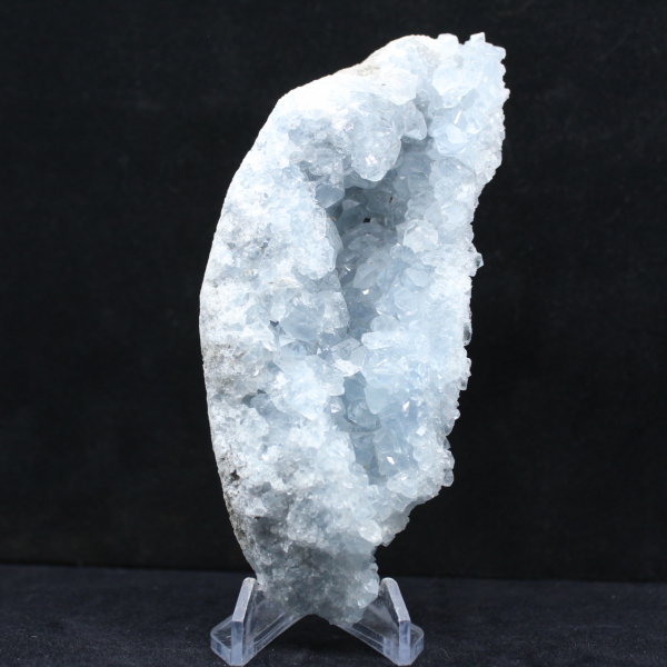 Celestita de Madagascar: Geoda de cristal azul